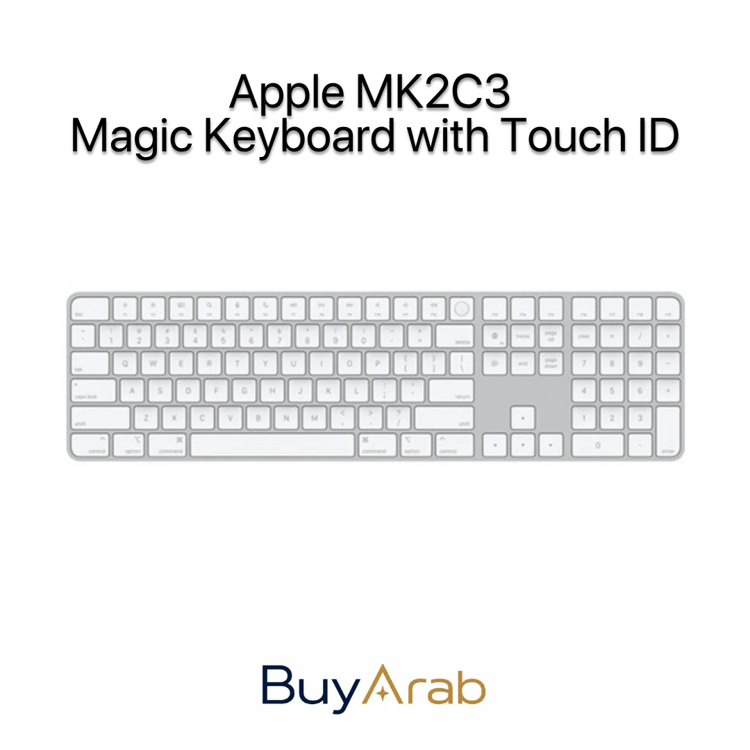 Apple MK2C3 Magic Keyboard with Touch ID & Numeric Keypad